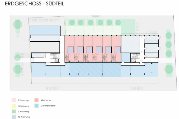 Grundriss EG Süd